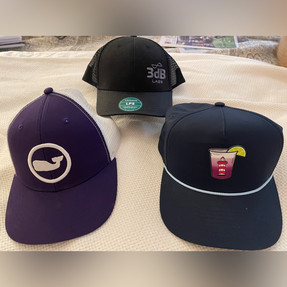 Set of Three Men’s Caps